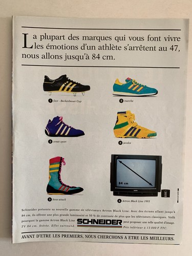 Publicite 1993 schneider - publicite,