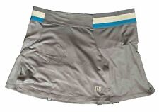 Jupe-Short Wilson Athletic Skort Skirt-Shorts Tennis/ Collector/ Argent & Bleu S