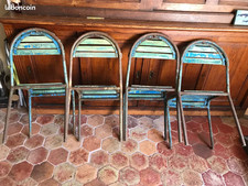 Lot 4 Chaises d'extérieur