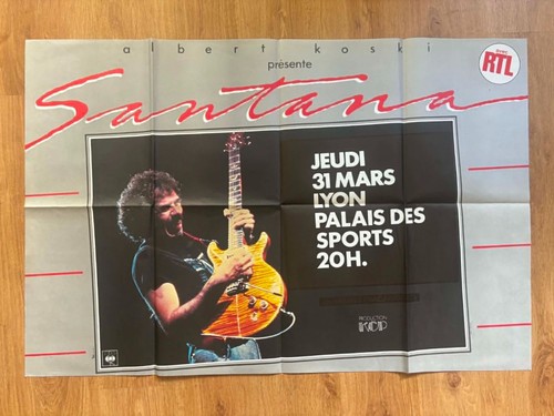 Affiche concert santana - concert,