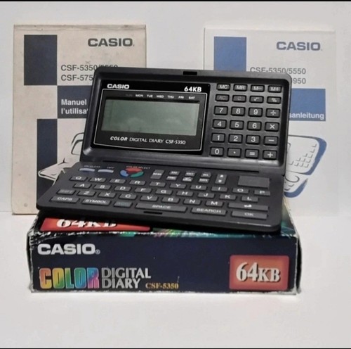 Agenda électronique casio csf - agenda,