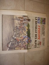 EQUIPE 17919 12.07.2003 CYCLISME TdF ETAPE 6 LYON PETACCHI MOTO Olivier JACQUE