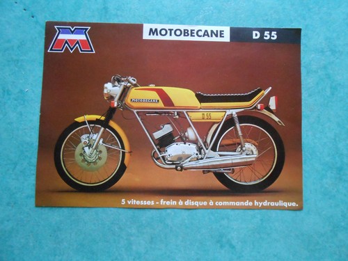 Publicité motobécane d55 - motobécane,