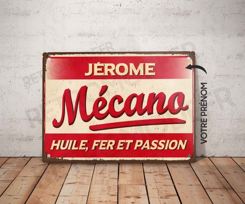 Plaque métal vintage - , garage