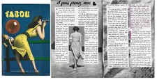 Rare 1950 revue paris tabou - 1950,