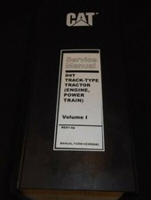 Cat CATERPILLAR D9T Tracteur Dozer Service Magasin Réparation Manuel Livre S/N '