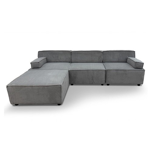 Canapé modulable velours - modulable,