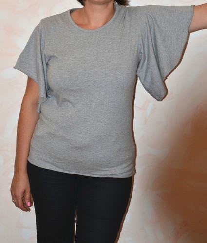 Tunique manches courtes - , grise