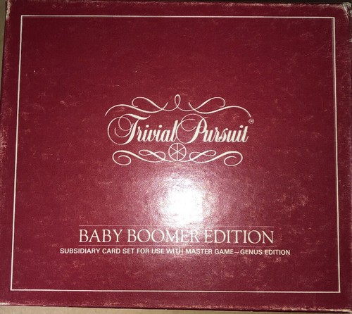 Vintage trivial pursuit baby - trivial,