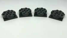 LEGO : 6x Plateau tournant 4 x 4 - Réf 87081c01 noir - Set 10232 80013 75212