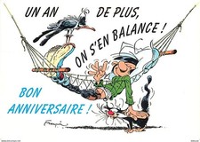 Bandes Dessinées - Gaston Lagaffe - Hamac - Le Chat Dingue - La Mouette Rieuse -
