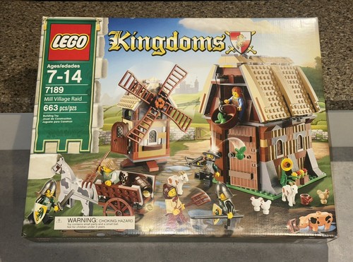 Lego castle mill village - lego, raid