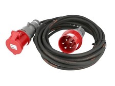 Rallonge electrique etanche tétrapolaire 5x16A, 50 mètres