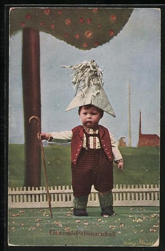 Carte postale poupée käthe - postale,