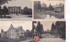 Lot de 4 cartes postales