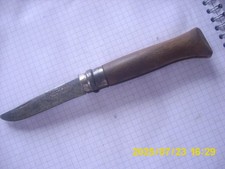 Couteau de poche pliant ancien Opinel France  N' 8 La Main Couronnée