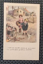 illustrateur POULBOT - C'est une mouche comme ça qu'a piqué ma petite soeur ...