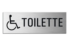 Plaque Panneau Toilette WC