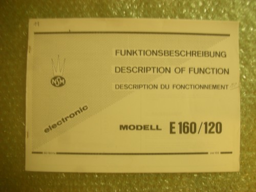 Juke box nsm model e - ,