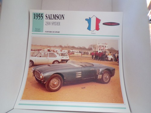 Fiche card carte car - card,
