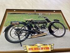 Royal Enfield 3HP V-Twin 1914 fiche carte moto passion collection Atlas