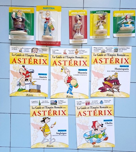 Asterix atlas plastoy - .,