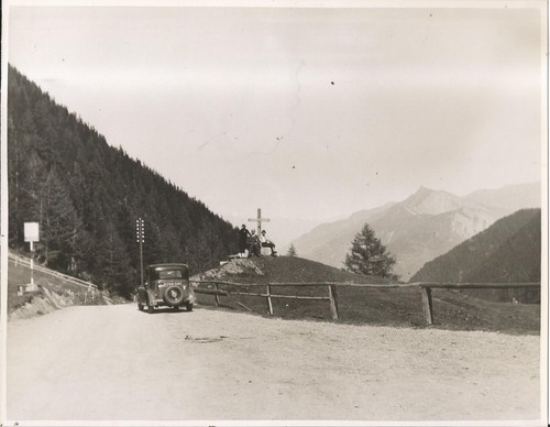 Grande photo ancienne col de - grande,