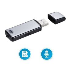 Dictaphone Numérique Clé USB Vocal Enregistreur-Espion Flash Drive Digital 8 Go