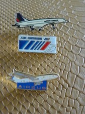 Lot 3  Pin’s Aviation Air France Airbus British airways