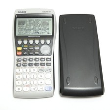 CASIO GRAPH 75 CALCULATRICE GRAPHIQUE LYCEE COLLEGE CACHE DE PROTECTION OCCASION