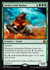 MRM FR/VF L�zard des vents �th�riques - Aetherwind Basker MTG Magic AER