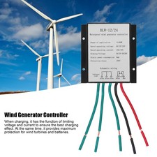 Contrôleur D'Éolienne Blw-12/24 400 W Régulateur De Charge De Batterie Étanche