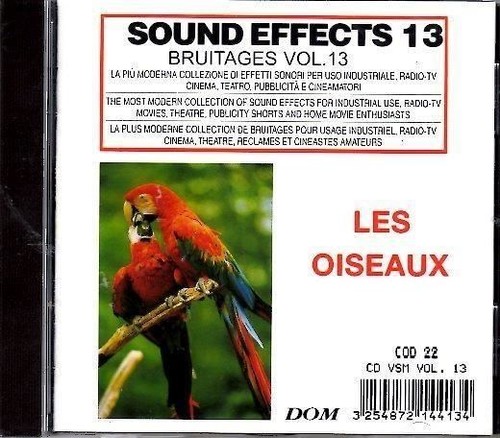 Audio sound effects - cd,