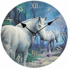 Montre En Bois Murale Licorne