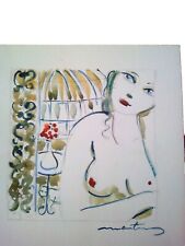 MARTINERY Grand Dessin Aquarelle 25 sur 25 Cm Sur Canson