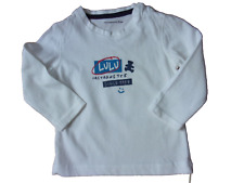 J123 Vêtement occasion Bébé T-SHIRT fantaisie LULU CASTAGNETTE  12 Mois