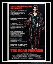 MAD MAX 2 ROAD WARRIOR George Miller Us 1SH Vintage Movie Poster Original 1981