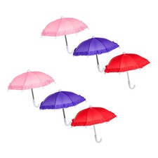 4 Pcs Small Umbrella Decorative Beach Mini Parapluie Petit Parasol