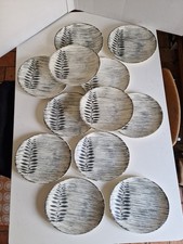 Lot De 12 Assiettes Plates De