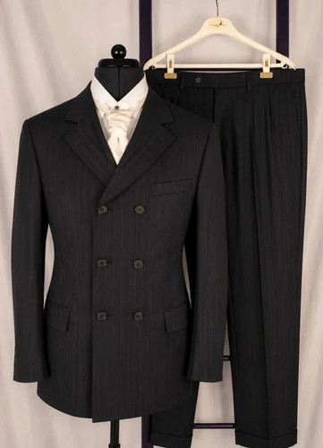 Costume croisé morgan homme - costume,