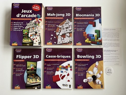 Coffret jeux arcade - 5,