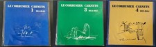 3 Livres épais Le Corbusier