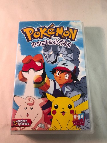 Vhs pokemon premiers - premiers,