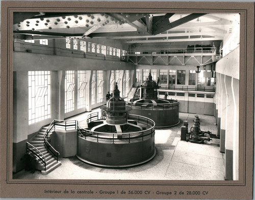 Construction centrale - de, la