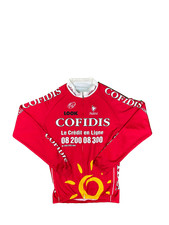 Veste vélo cyclisme vintage Cofidis Look Nalini