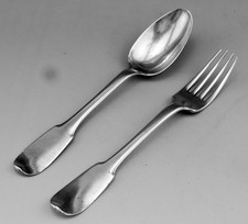 ANCIEN COUVERT CUILLERE ET