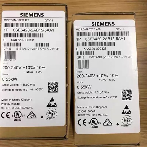 New siemens 6se6420 - siemens, 6se6420-2ab15-5aa1