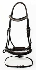 Bride de cheval en cuir de