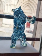 Blue Bear Bubble Ours bleu De