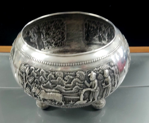 Grand bol tripode - bol, en